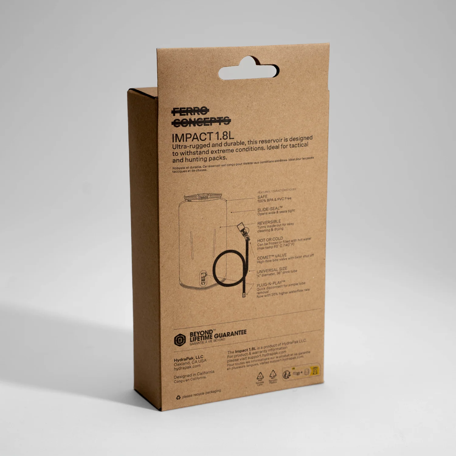 Ferro x Hydrapak 1.8L Reservoir - Image 3